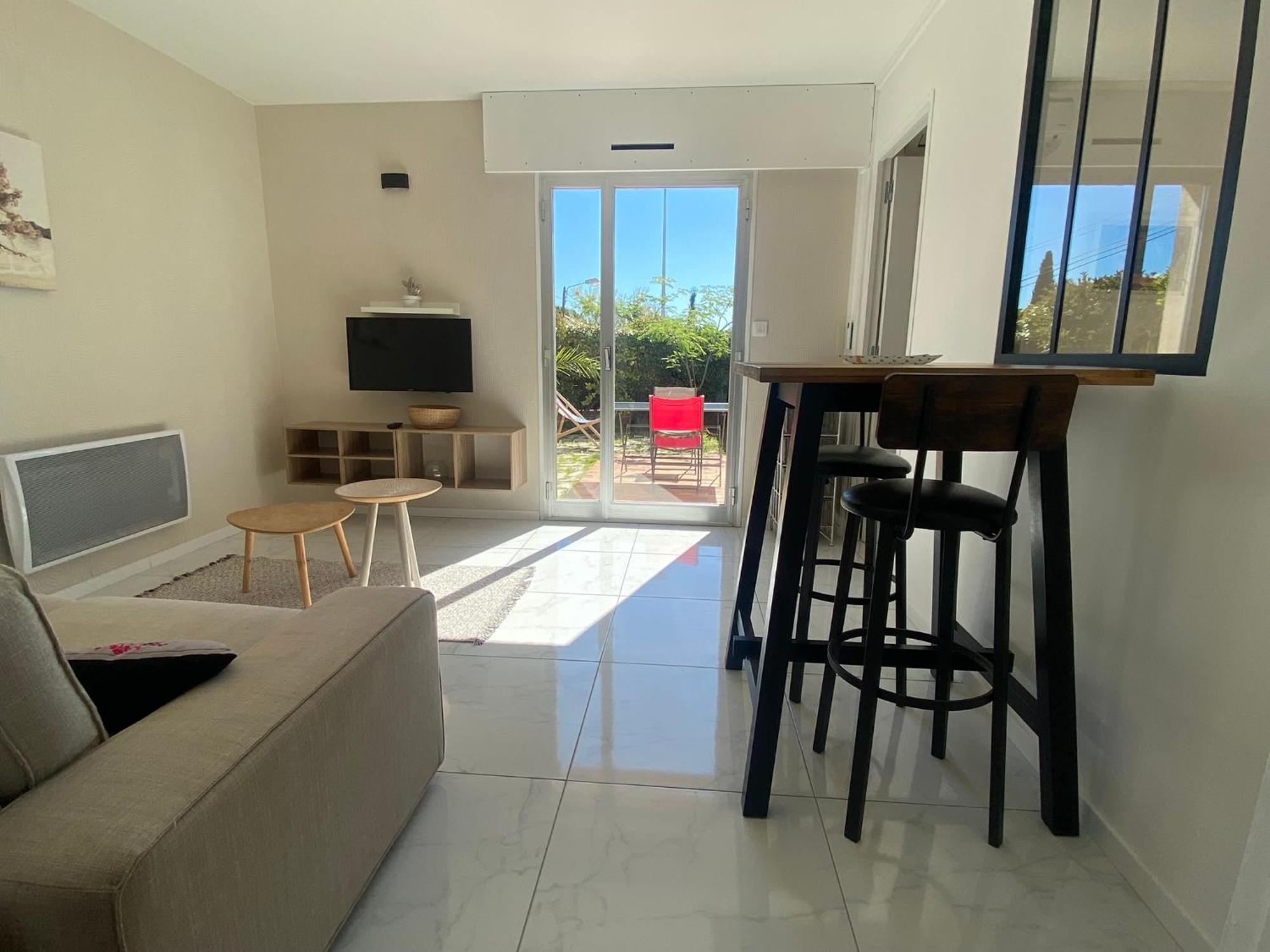 Appartement Cosy A Sanary Plage De Portissol-Climatise-Parking Prive Buitenkant foto